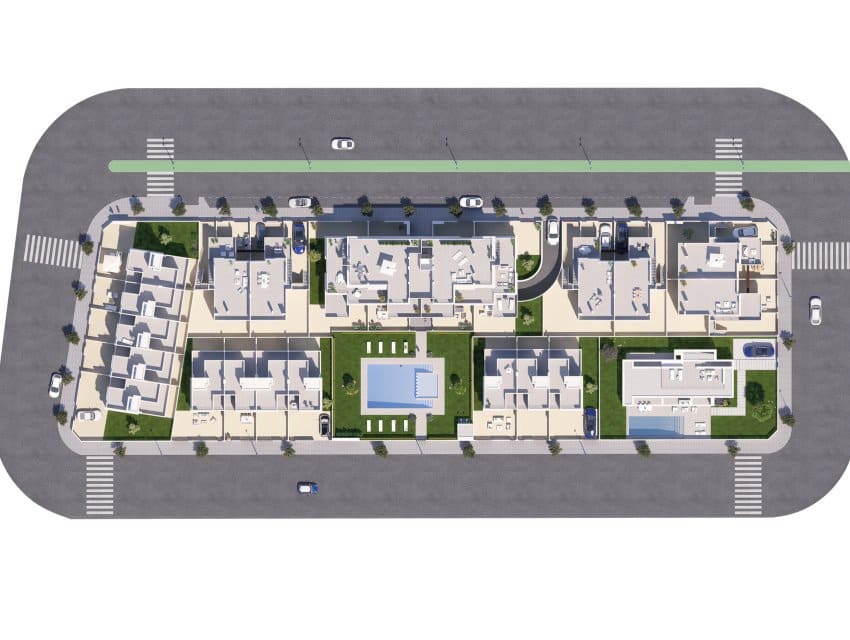 3 camera da letto Appartamento sulla Spiaggia in vendita in Pilar de la Horadada con piscina - 429.900 € (Rif: 9597047)