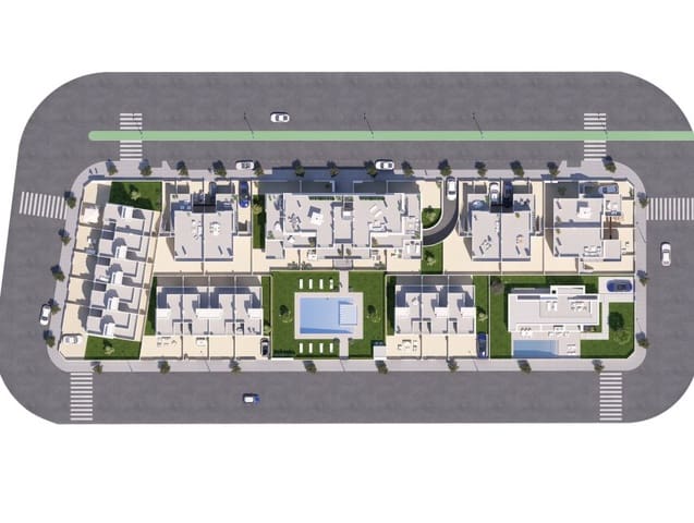 3 makuuhuone Ranta-asunto myytävänä paikassa El Mojon, Pilar de la Horadada mukana uima-altaan - 429 900 € (Ref: 9597047)