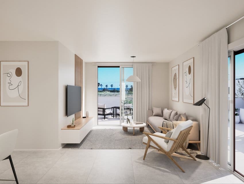 3 camera da letto Appartamento sulla Spiaggia in vendita in Pilar de la Horadada con piscina - 429.900 € (Rif: 9597047)