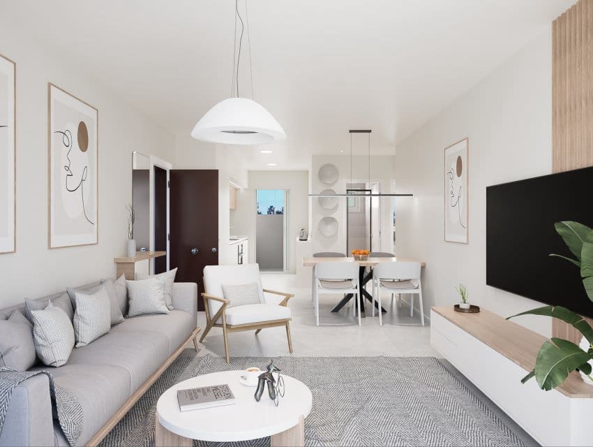 3 camera da letto Appartamento sulla Spiaggia in vendita in Pilar de la Horadada con piscina - 429.900 € (Rif: 9597047)