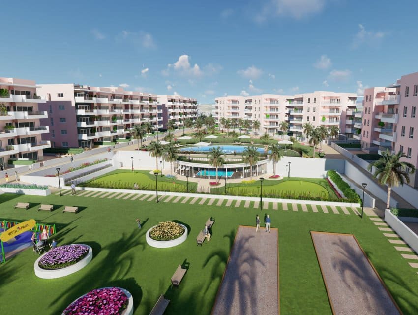 Apartamento de 3 habitaciones en Guardamar del Segura en venta con piscina - 349.900 € (Ref: 9597074)