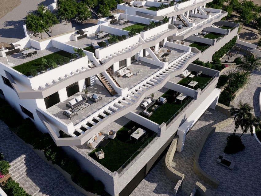 3 makuuhuone Bungalow myytävänä paikassa Finestrat mukana uima-altaan - 439 900 € (Ref: 9597081)