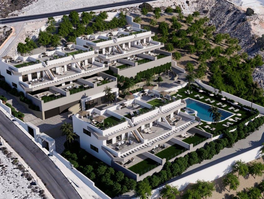 3 makuuhuone Bungalow myytävänä paikassa Finestrat mukana uima-altaan - 439 900 € (Ref: 9597081)