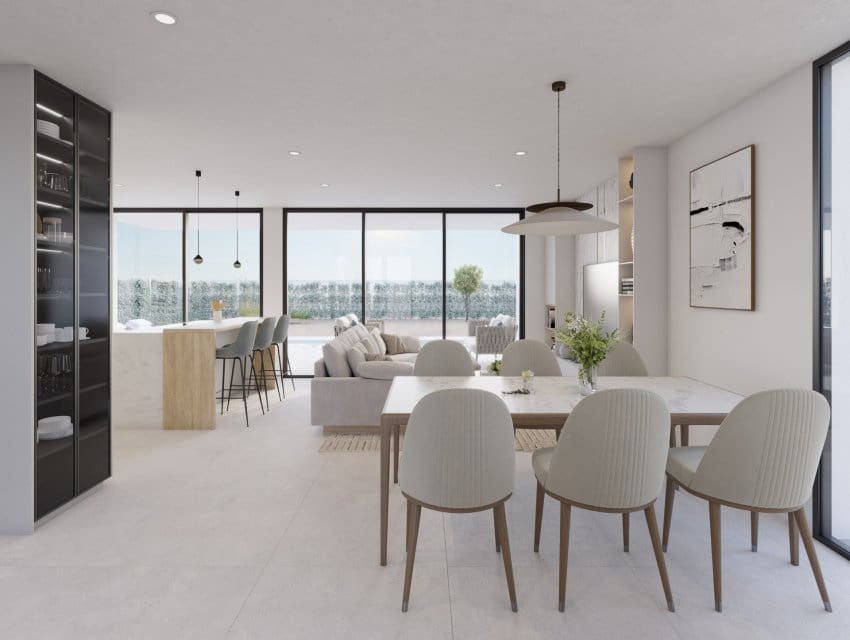 3 soveværelse Villa til salg i Fuente Alamo de Murcia med swimmingpool - € 475.420 (Ref: 9597123)