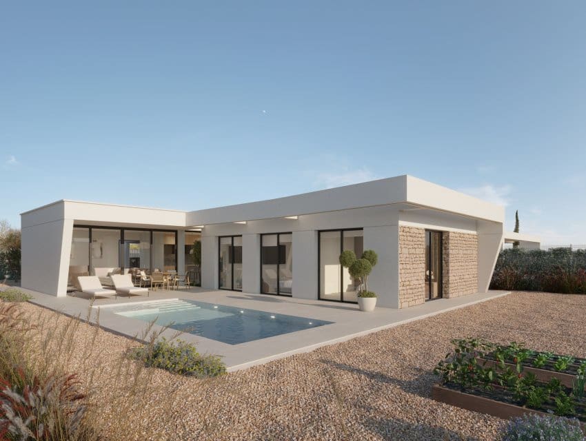 3 soveværelse Villa til salg i Fuente Alamo de Murcia med swimmingpool - € 476.960 (Ref: 9597124)