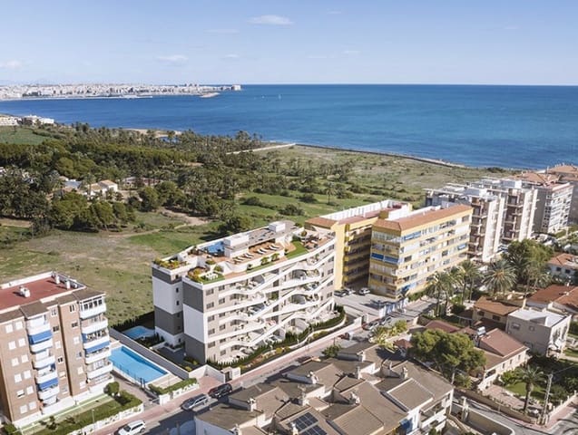 3 quarto Apartamento de Praia para venda em Punta Prima, Torrevieja com piscina garagem - 412 000 € (Ref: 9597134)