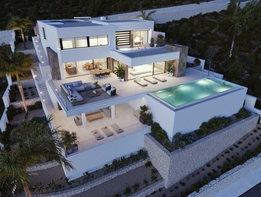 3 soveværelse Villa til salg i Cumbre del Sol med swimmingpool - € 2.800.000 (Ref: 9638038)