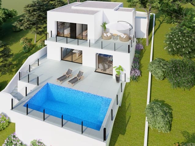 2 makuuhuone Huvila myytävänä paikassa Cumbre del Sol, Benitachell / Benitatxell mukana uima-altaan - 739 000 € (Ref: 9638050)