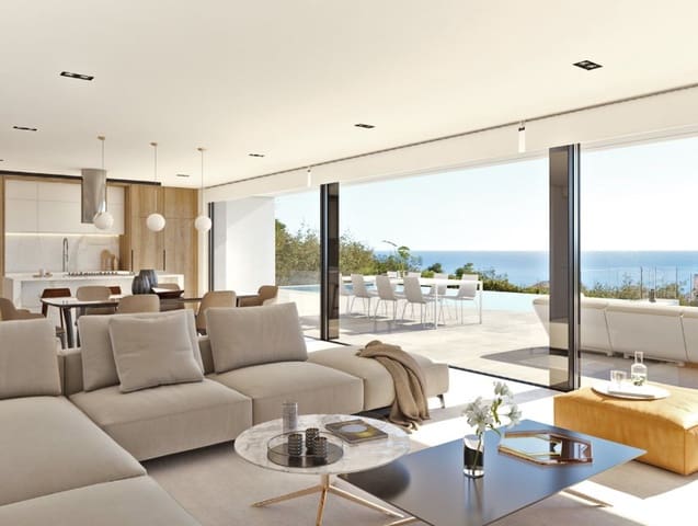 4 Zimmer Villa zu verkaufen in Cumbre del Sol, Benitachell / Benitatxell mit Pool - 3.114.000 € (Ref: 9638052)