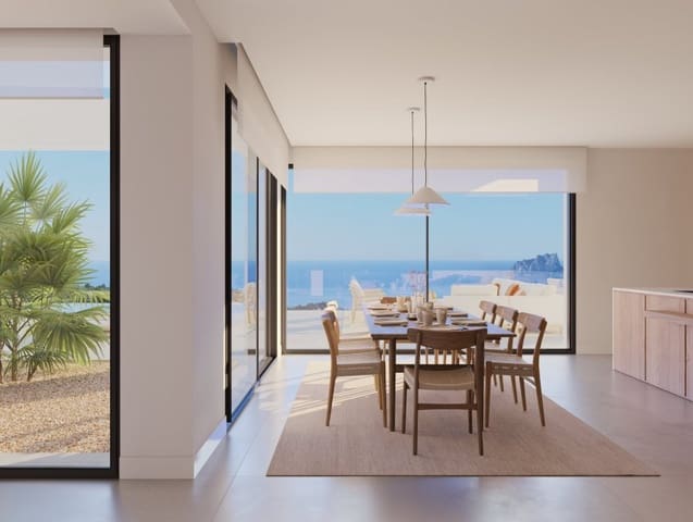 4 makuuhuone Huvila myytävänä paikassa Benissa mukana uima-altaan - 3 410 000 € (Ref: 9652287)