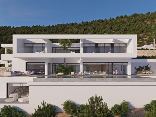 4 makuuhuone Huvila myytävänä paikassa Benissa mukana uima-altaan - 3 410 000 € (Ref: 9652287)