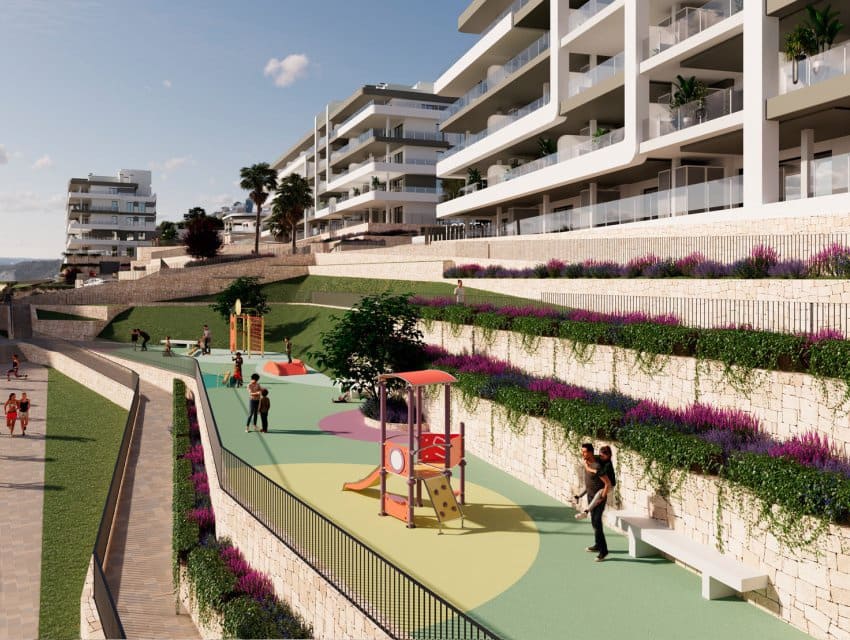 2 soveværelse Penthouse til salg i Muchamiel / Mutxamel med swimmingpool - € 437.000 (Ref: 9794936)