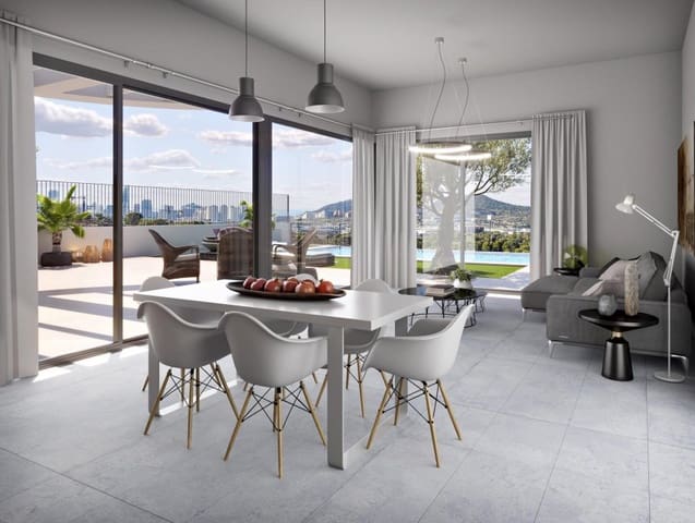 4 chambre Villa/Maison à vendre à Balcón de Finestrat - Terra Marina, Finestrat avec piscine - 725 000 € (Ref: 9794939)