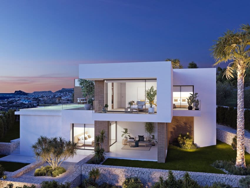 Chalet de 3 habitaciones en Cumbre del Sol en venta con piscina - 2.073.000 € (Ref: 9844003)