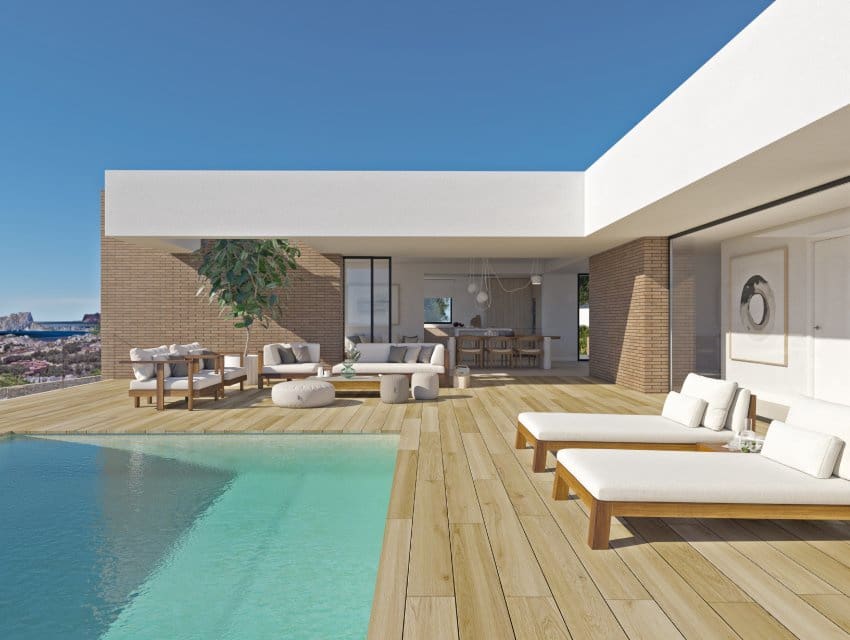 Chalet de 3 habitaciones en Cumbre del Sol en venta con piscina - 2.073.000 € (Ref: 9844003)