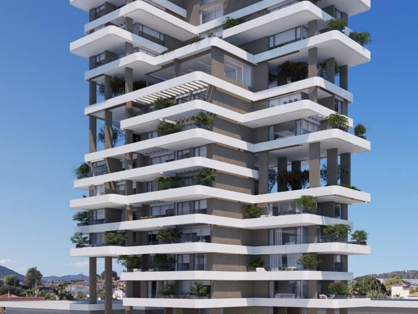 3 makuuhuone Huoneisto myytävänä paikassa Calpe / Calp mukana uima-altaan - 816 210 € (Ref: 9844005)