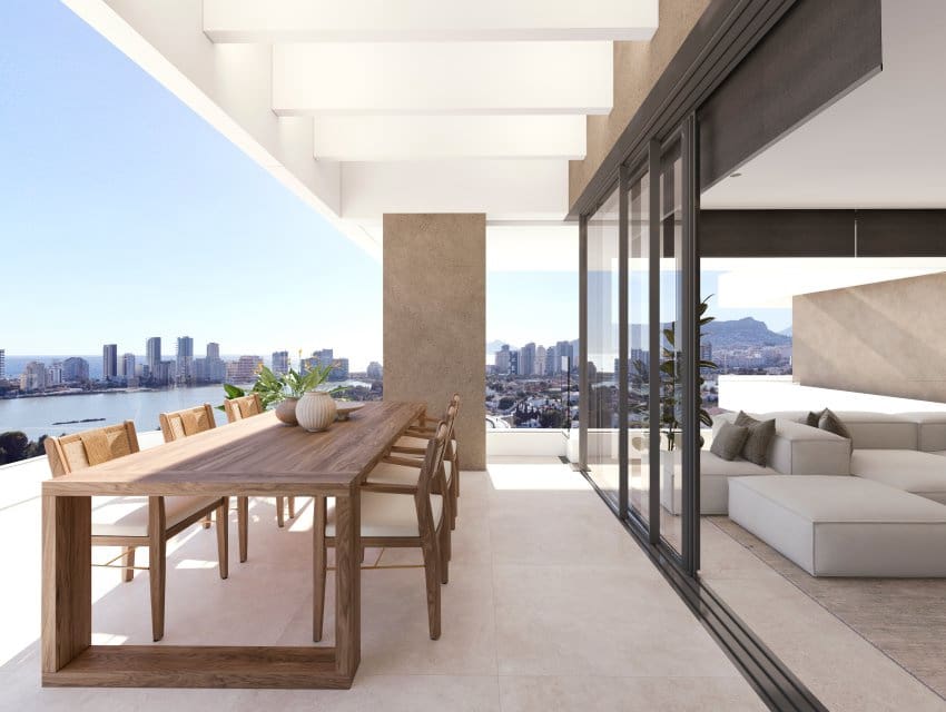 3 makuuhuone Huoneisto myytävänä paikassa Calpe / Calp mukana uima-altaan - 816 210 € (Ref: 9844005)