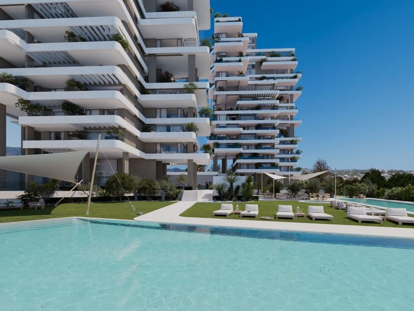 3 makuuhuone Huoneisto myytävänä paikassa Calpe / Calp mukana uima-altaan - 816 210 € (Ref: 9844005)