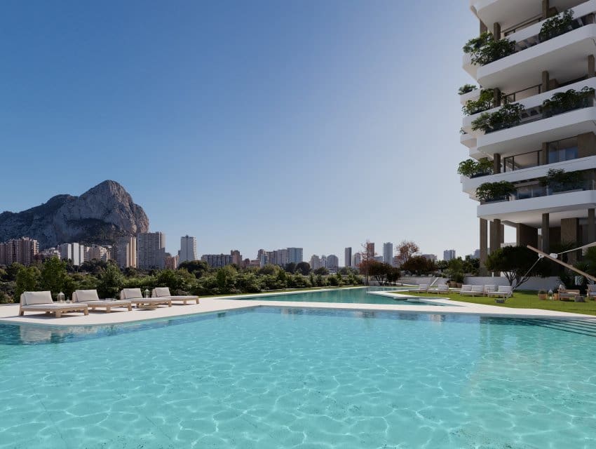 3 makuuhuone Huoneisto myytävänä paikassa Calpe / Calp mukana uima-altaan - 816 210 € (Ref: 9844005)