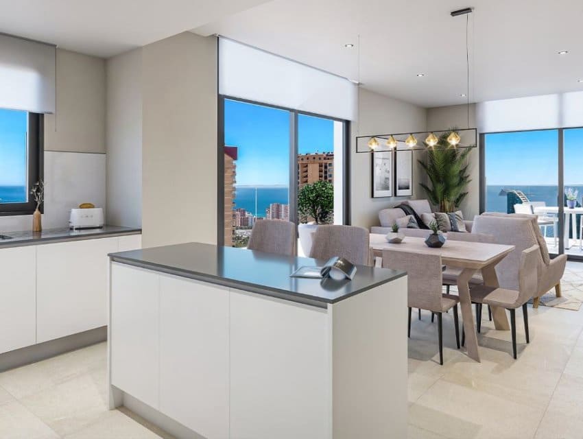 3 bedroom Apartment for sale in Benidorm with pool garage - € 558,000 (Ref: 9844009)