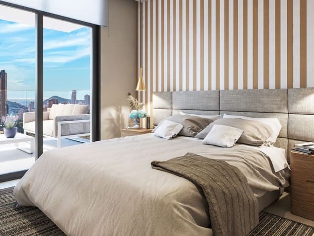 3 slaapkamer Appartement te koop in Colonia Madrid, Benidorm met zwembad garage - € 585.000 (Ref: 9844009)
