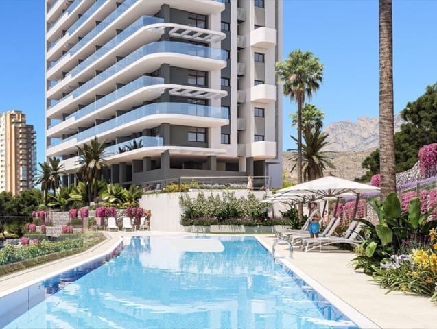 3 slaapkamer Appartement te koop in Colonia Madrid, Benidorm met zwembad garage - € 585.000 (Ref: 9844009)