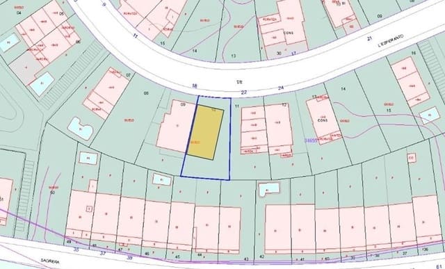 Byggetomt til salgs i Sentmenat - € 86 000 (Ref: 9509991)