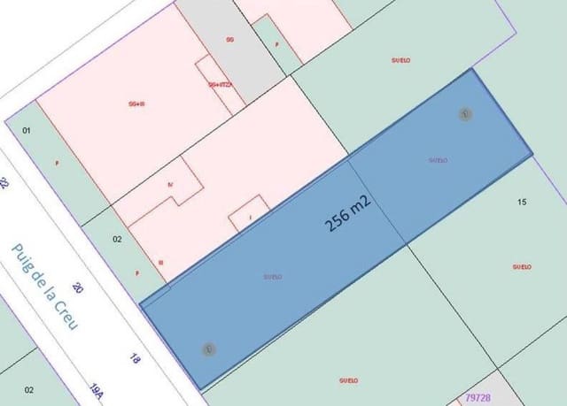 Byggetomt til salgs i Sentmenat - € 99 000 (Ref: 9509997)