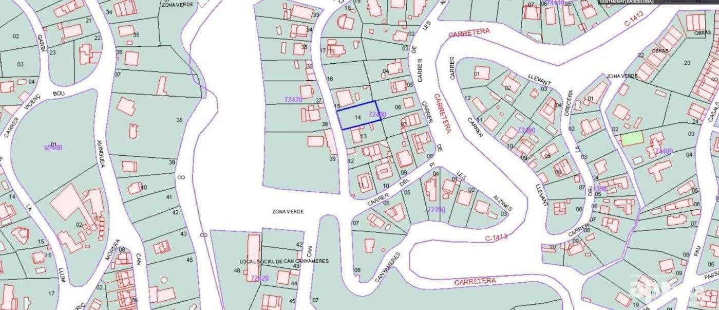 Byggetomt til salgs i Sentmenat - € 87 000 (Ref: 9510001)