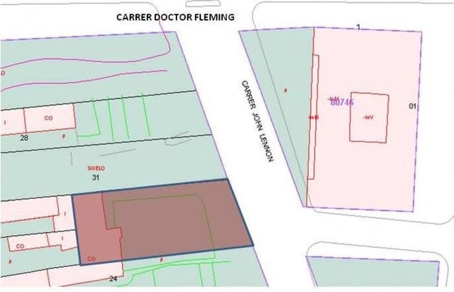 Byggetomt til salgs i Sentmenat - € 115 000 (Ref: 9510004)