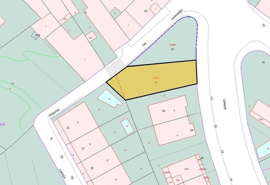 Byggetomt til salgs i Sentmenat - € 95 000 (Ref: 9510005)