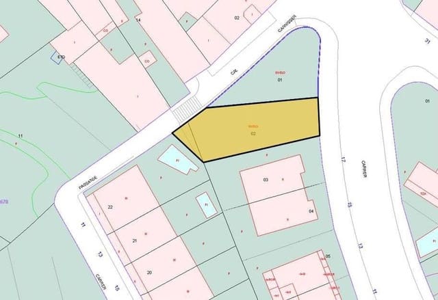 Byggetomt til salgs i Sentmenat - € 95 000 (Ref: 9510005)