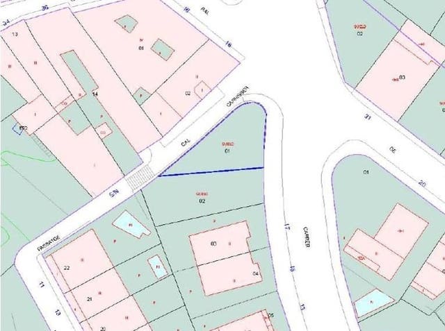 Byggetomt til salgs i Sentmenat - € 83 000 (Ref: 9510006)