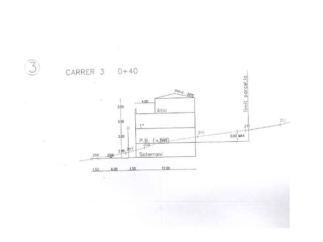 Byggetomt til salgs i Sentmenat - € 75 000 (Ref: 9510009)