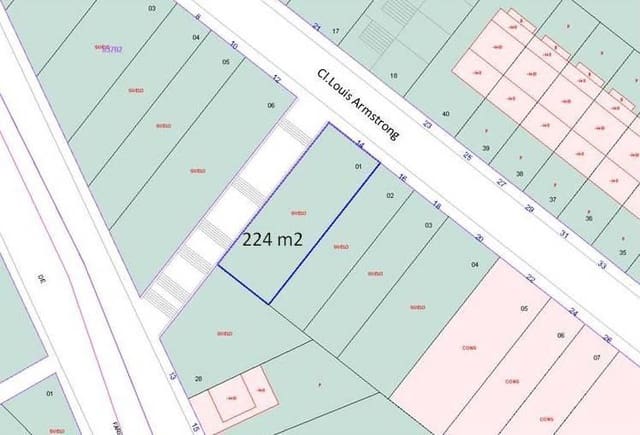 Byggetomt til salgs i Sentmenat - € 75 000 (Ref: 9510009)