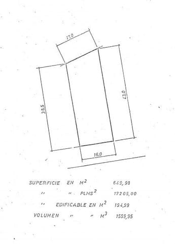 Area Edificabile in vendita in Barcelona città - 34.000 € (Rif: 9552734)