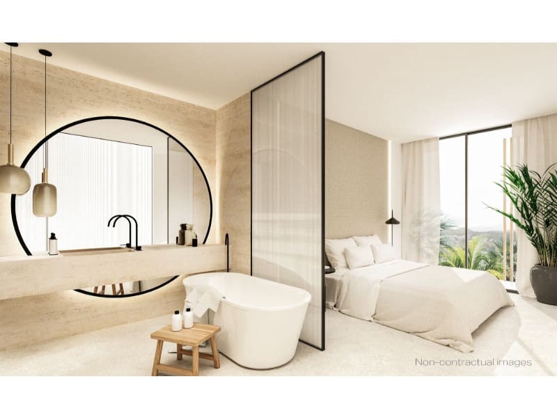 1 chambre Appartement à vendre à Santa Eulalia / Santa Eularia avec piscine garage - 825 000 € (Ref: 8610202)