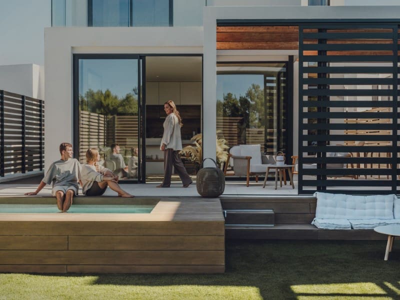 3 soveværelse Villa til salg i Cala Tarida med swimmingpool - € 870.000 (Ref: 8610205)