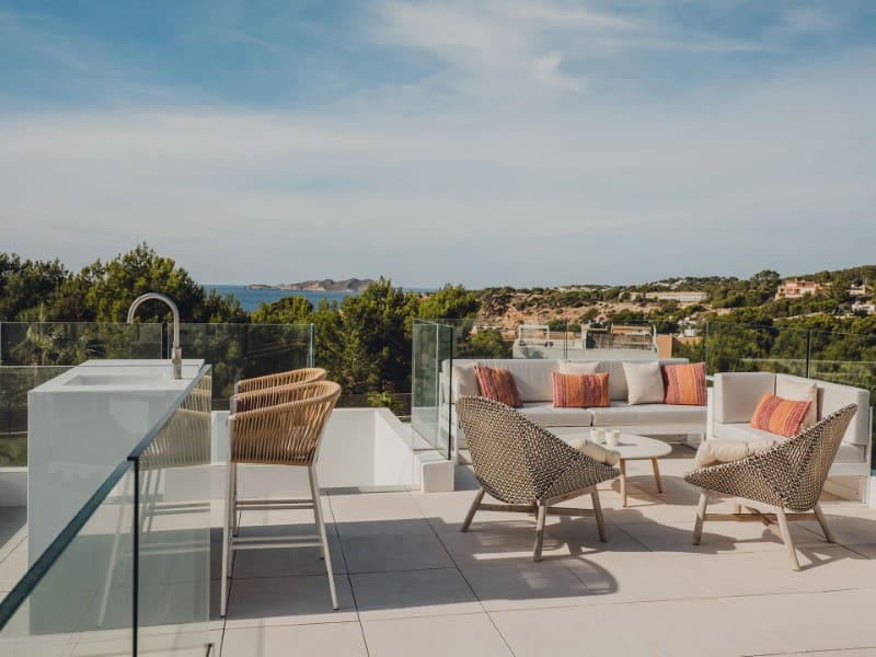 3 soveværelse Villa til salg i Cala Tarida med swimmingpool - € 870.000 (Ref: 8610205)