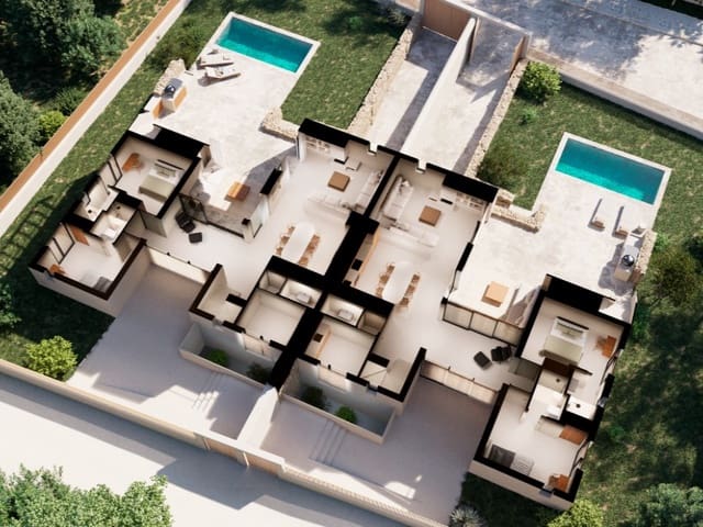 4 slaapkamer Halfvrijstaande villa te koop in Port des Torrent, San Jose / Sant Josep de Sa Talaia met zwembad garage - € 1.750.000 (Ref: 8612007)