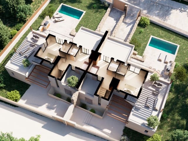 4 slaapkamer Halfvrijstaande villa te koop in Port des Torrent, San Jose / Sant Josep de Sa Talaia met zwembad garage - € 1.750.000 (Ref: 8612007)