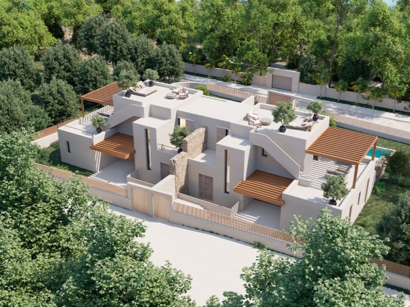 4 soveværelse Semi-Rækkehus til salg i Port des Torrent med swimmingpool garage - € 1.750.000 (Ref: 8612007)