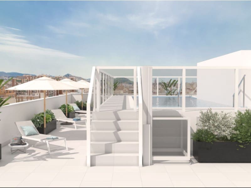 2 sypialnia Mieszkanie na sprzedaż w Miasto Malaga z garażem - 550 000 € (Ref: 8612970)