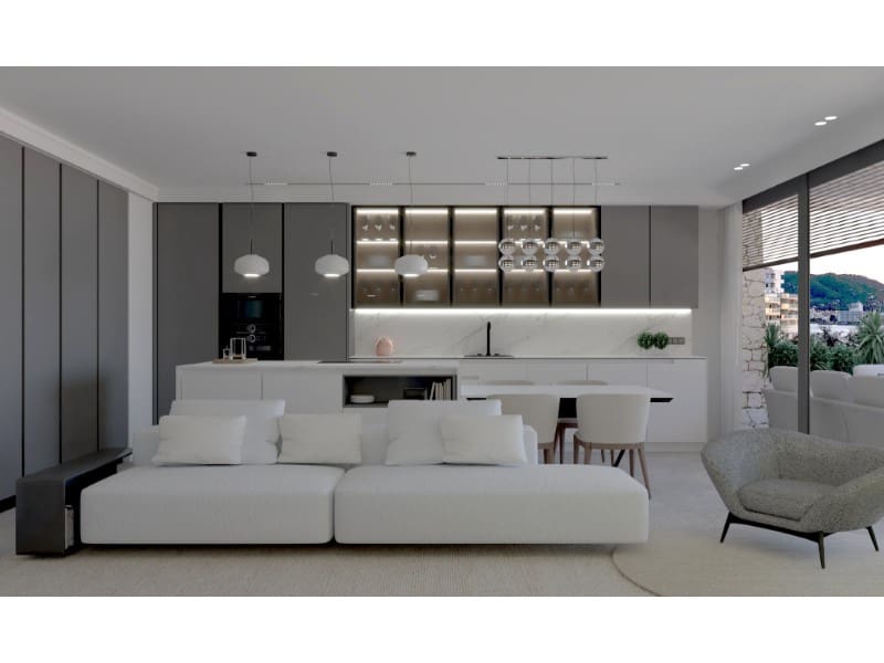 1 soveværelse Penthouse til salg i Sant Antoni de Portmany med garage - € 1.380.000 (Ref: 9021140)