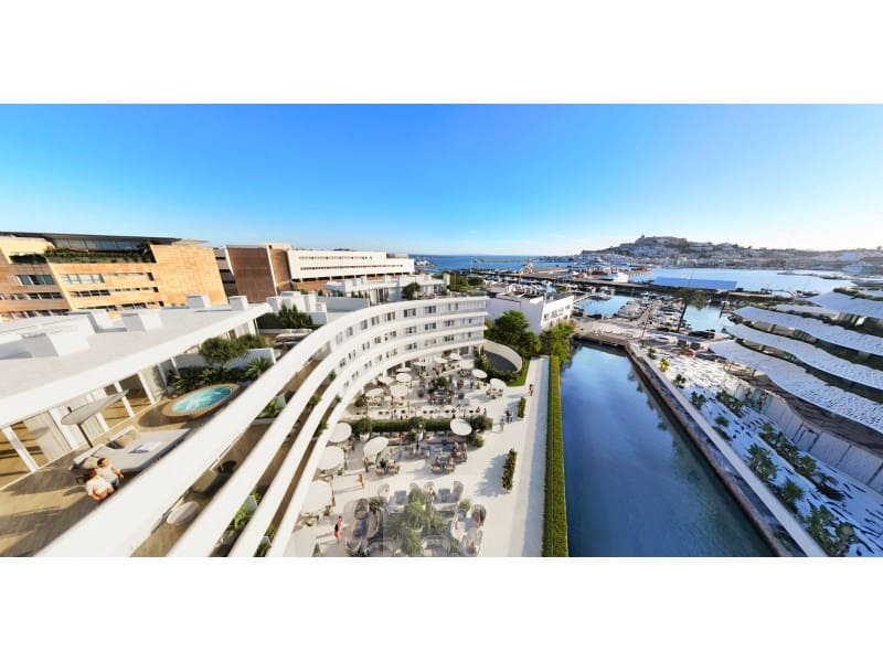 2 slaapkamer Flat te koop in Ibiza dorp met zwembad garage - € 1.180.000 (Ref: 9344953)