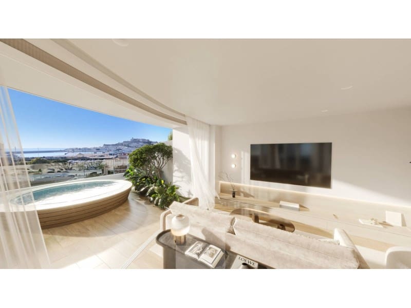 2 slaapkamer Flat te koop in Ibiza dorp met zwembad garage - € 1.180.000 (Ref: 9344953)