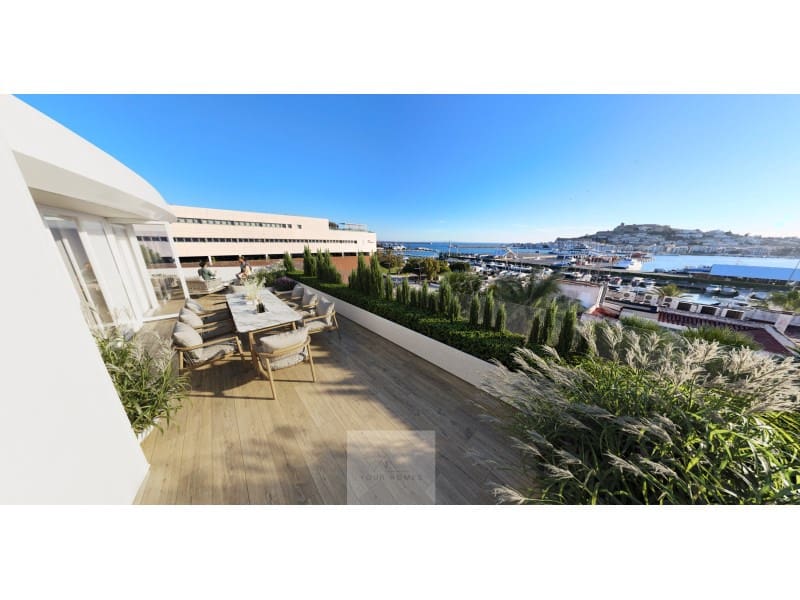 2 slaapkamer Flat te koop in Ibiza dorp met zwembad garage - € 1.180.000 (Ref: 9344953)