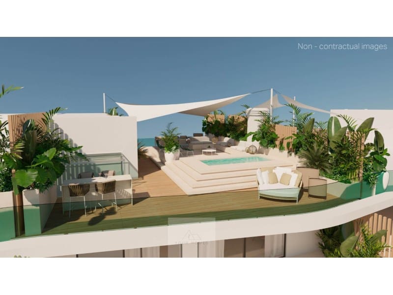 2 chambre Appartement à vendre à Santa Eulalia / Santa Eularia avec piscine garage - 913 000 € (Ref: 9406077)