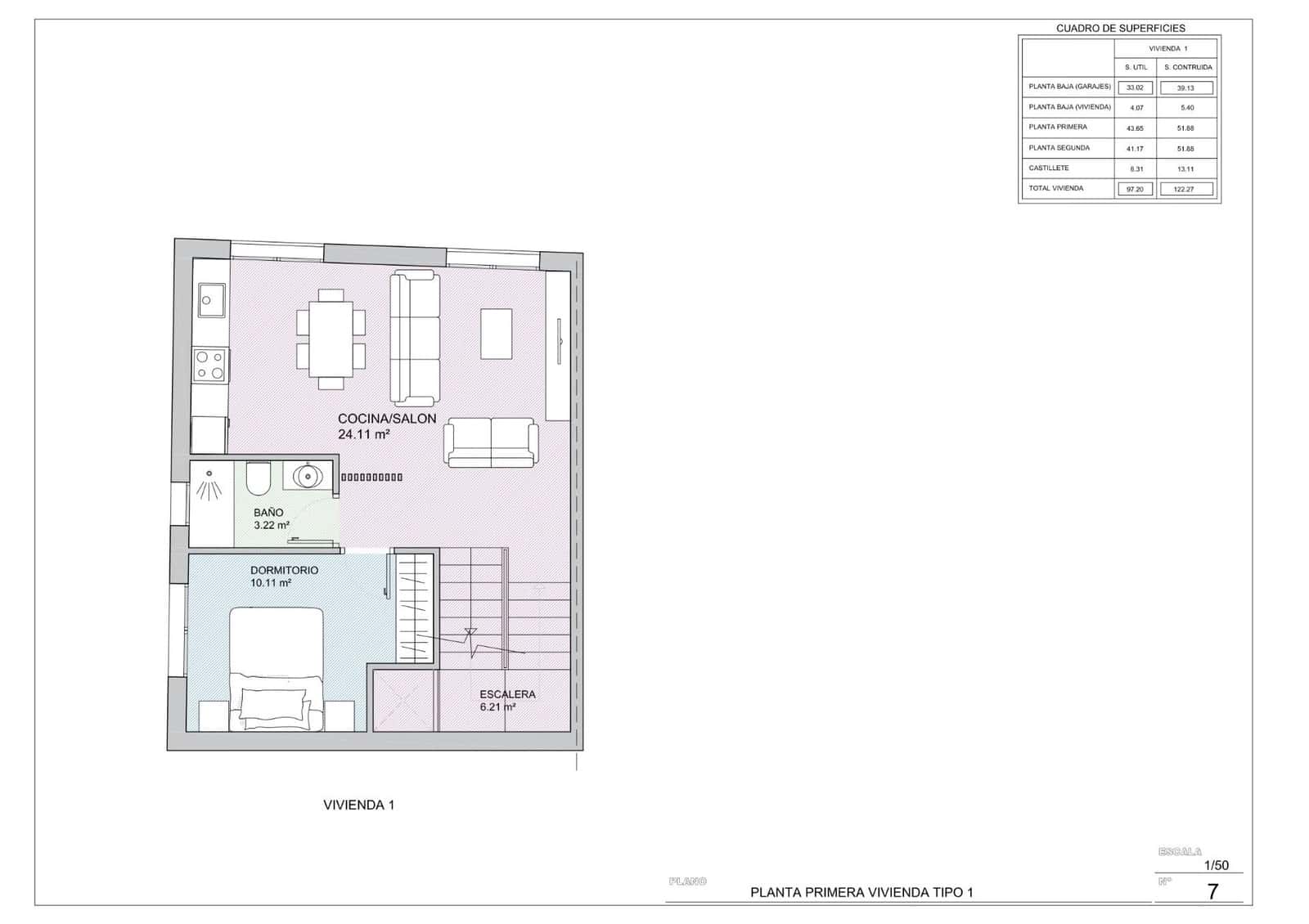 Apartamento de 3 habitaciones en Villaricos en venta - 295.000 € (Ref: 10129661)