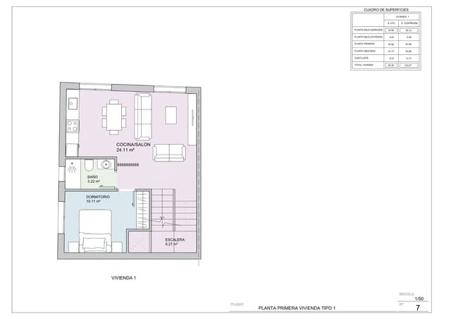 3 slaapkamer Appartement te koop in Villaricos, Cuevas del Almanzora - € 295.000 (Ref: 10129661)